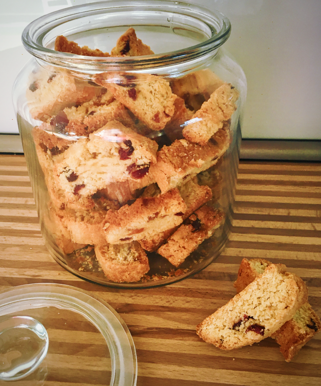 Cantuccini mit Cranberries